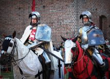 Sandomierski Ośrodek Kawaleryjski na XV Międzynarodowym Turnieju Rycerskim w Łęczycy.