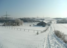 Pensjonat zimą